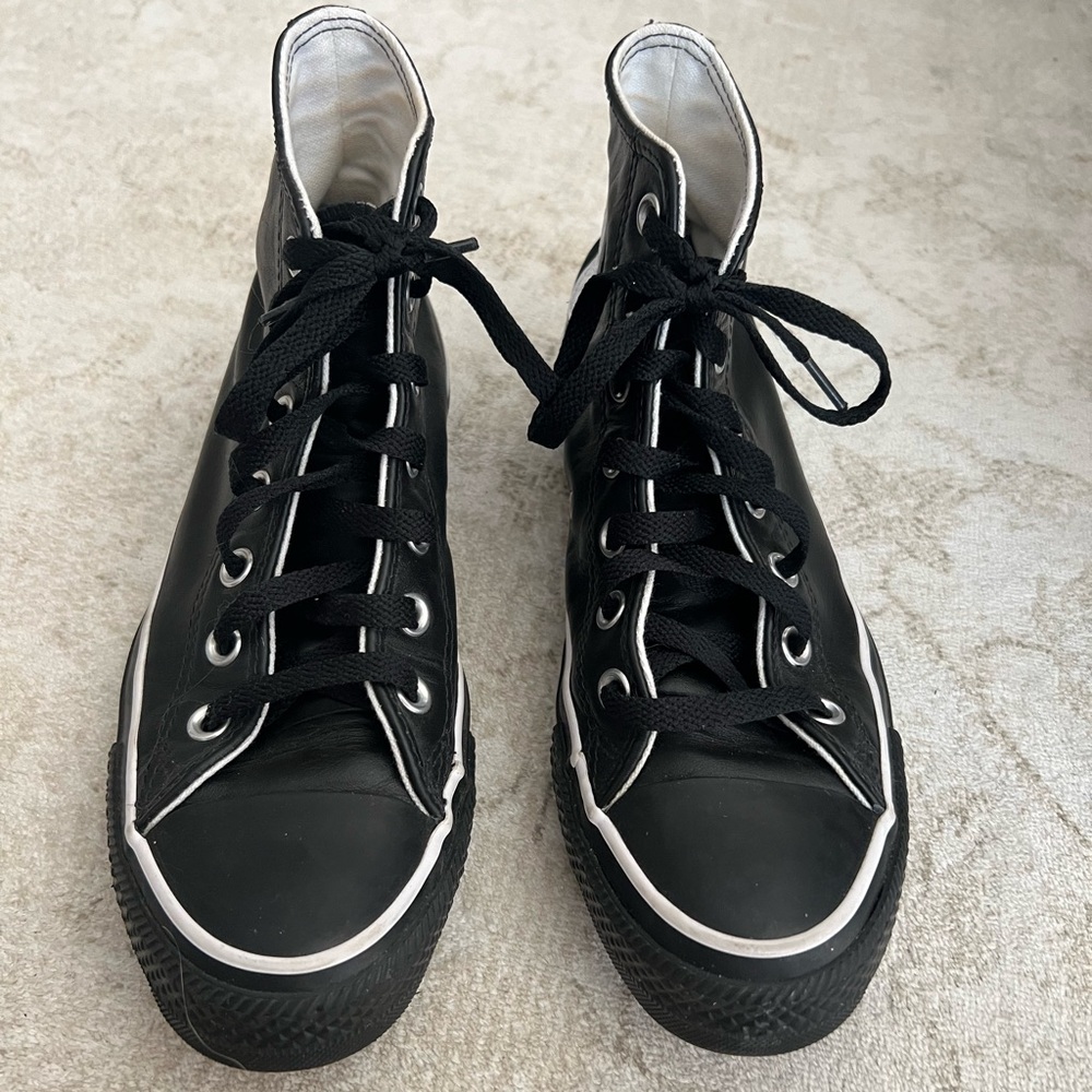 Custom Made BNWOT High Top Converse